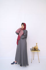 Elegant Embroidered Abaya