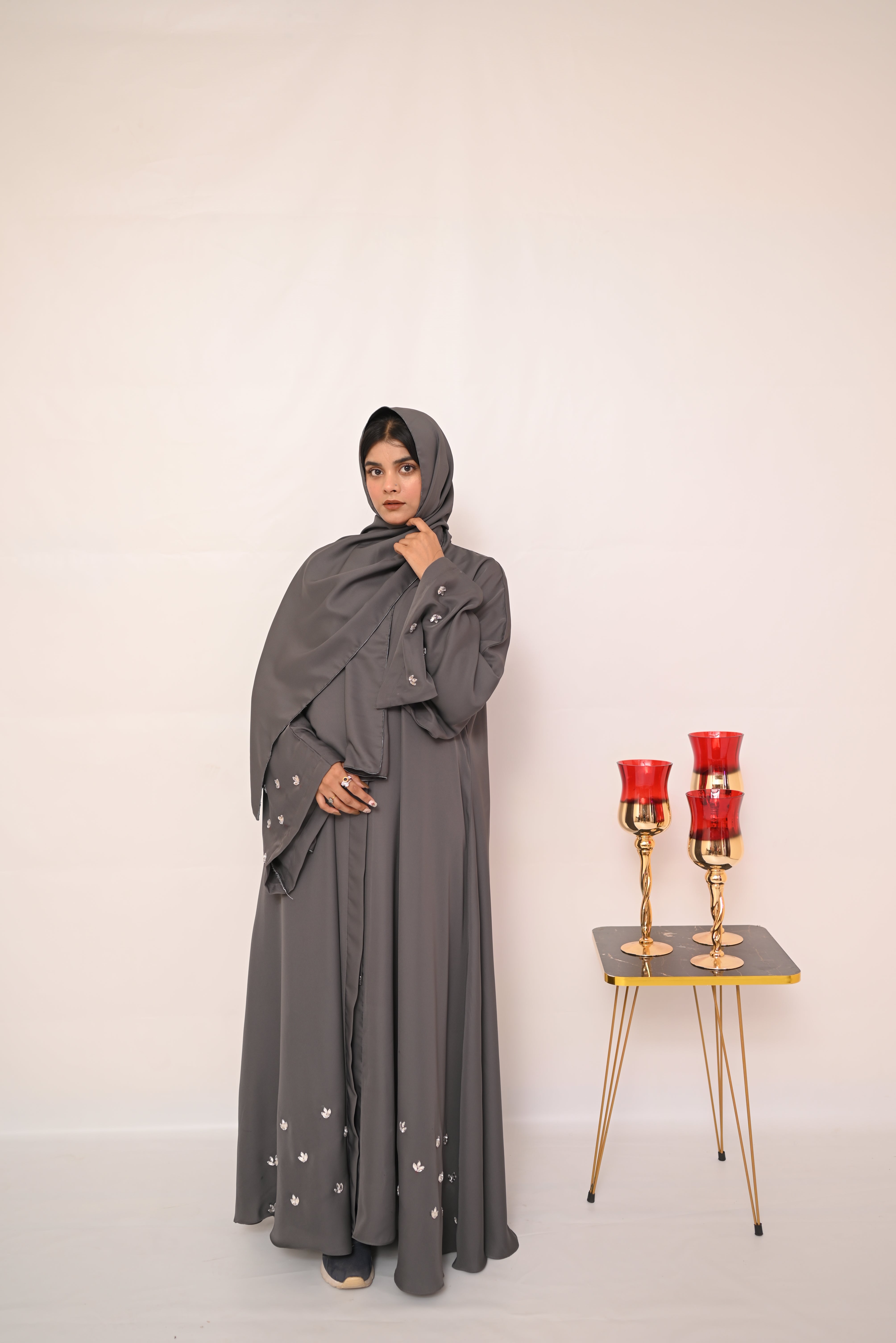 Stone Embellished Abaya