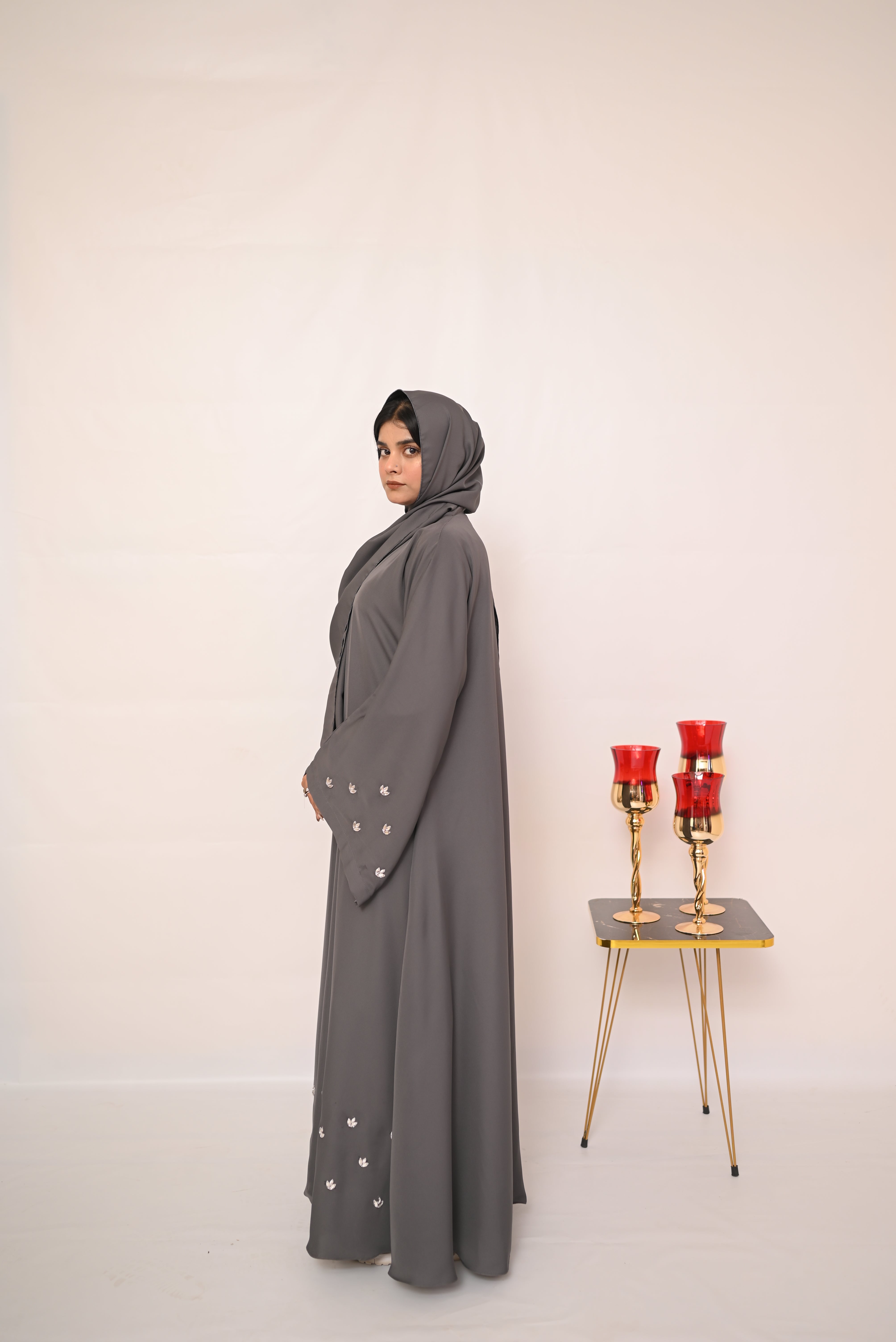 Stone Embellished Abaya