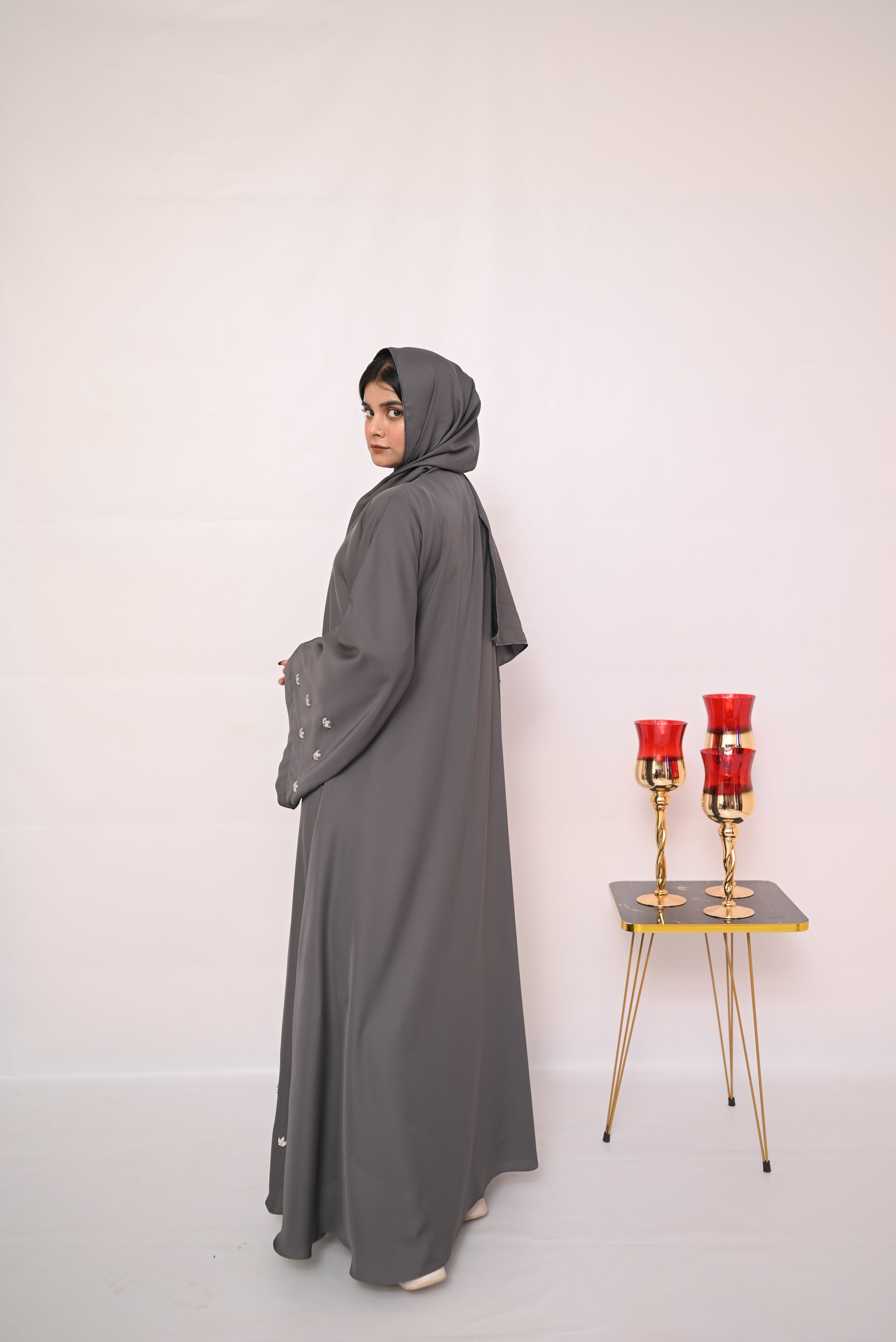 Stone Embellished Abaya