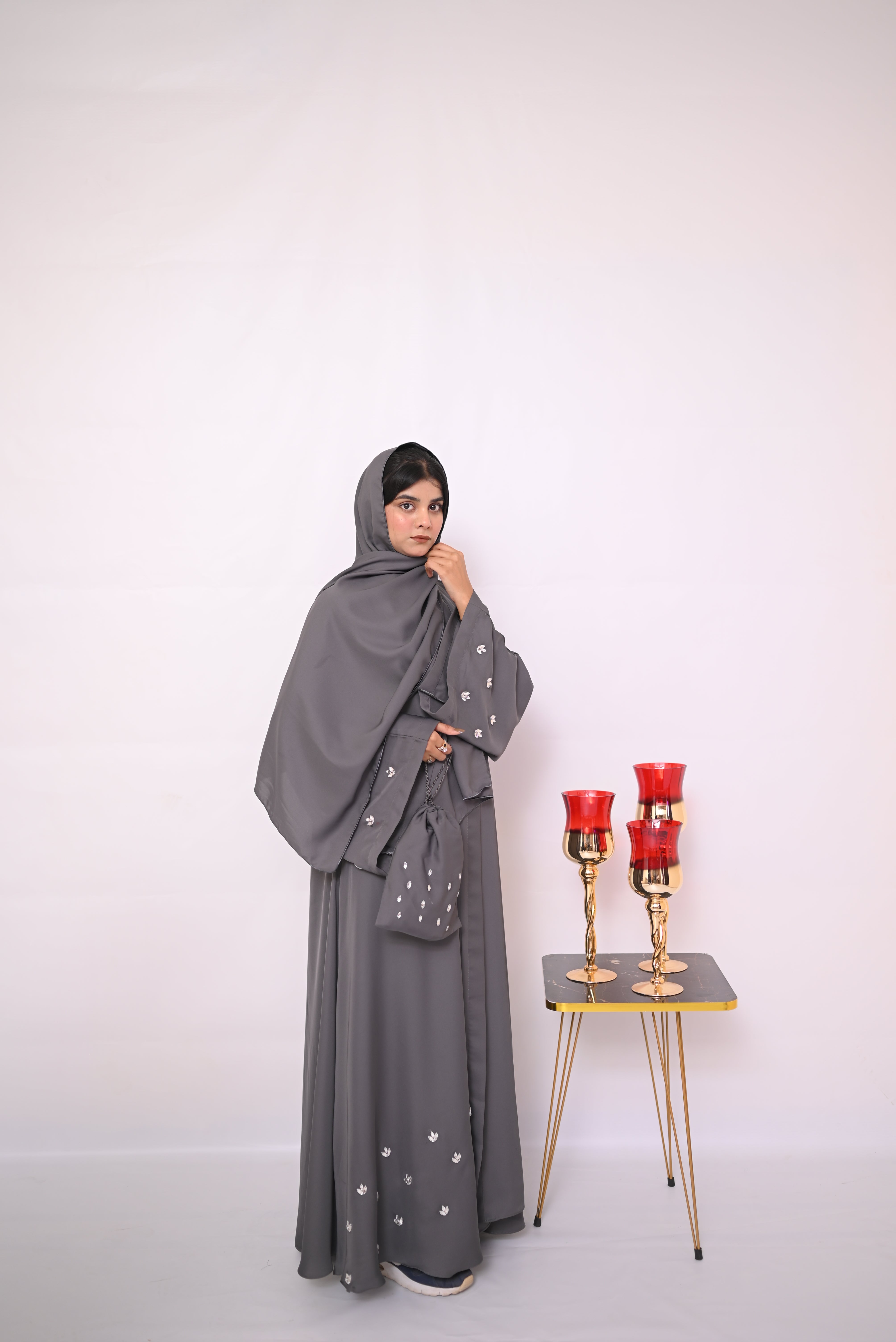 Stone Embellished Abaya