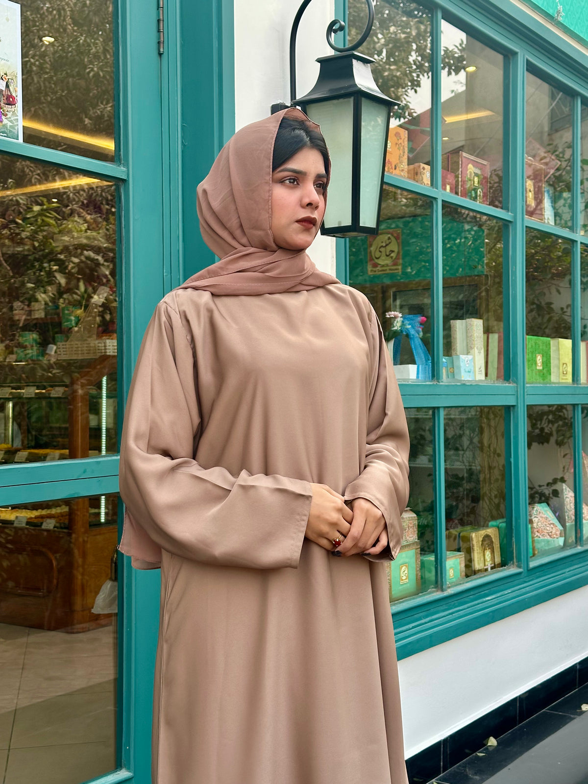 Dania's Daily wear Abaya (Dessert Brown)