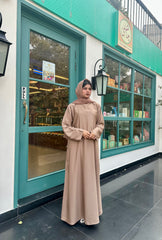 Dania's Daily wear Abaya (Dessert Brown)