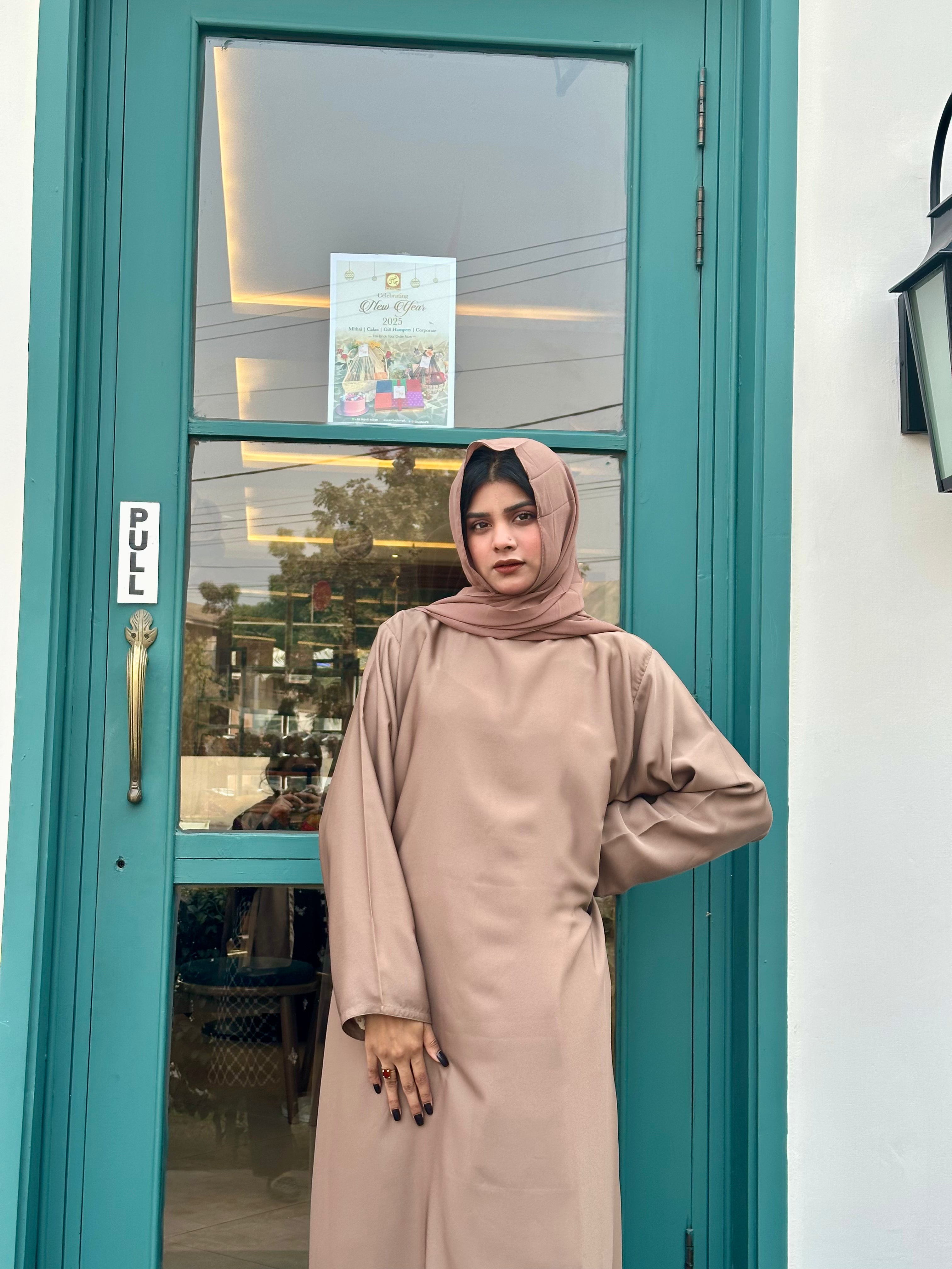 Dania's Daily wear Abaya (Dessert Brown)